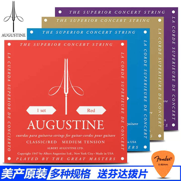 Augustine Augustine Classical Guitar String Nylon String Set String Standard Tension High