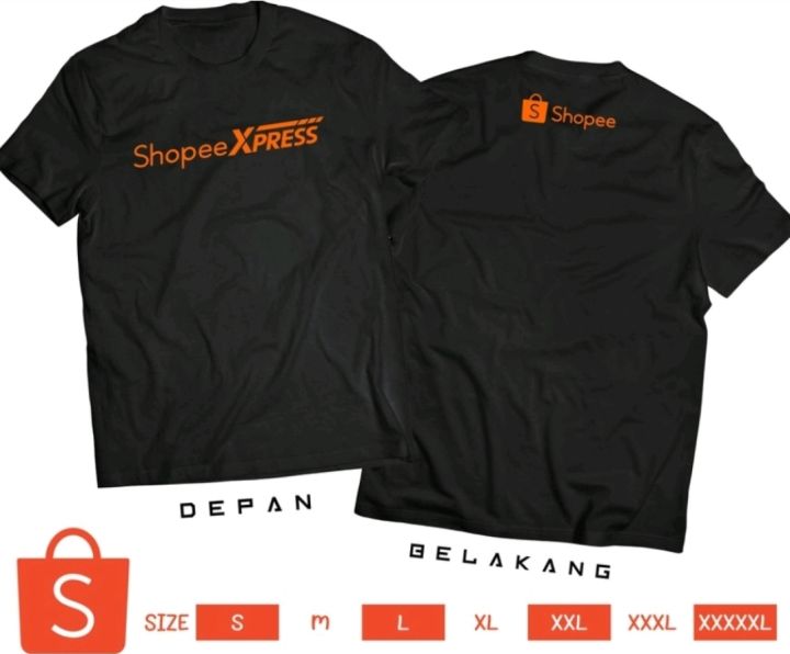 Kaos kurir Xpress Logo Baju Perusahaan | Lazada Indonesia