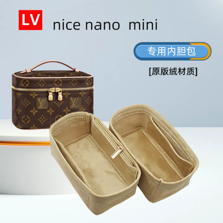 Suitable for LV Nice Nano Mini Liner Bag Mini Cosmetic Bag Box Bag