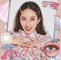 Mini Ava คอนแทคเลนส์ สี Gray Kitty Kawaii