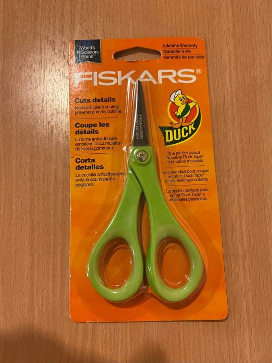 fiskars-titanium-non-stick-scissors-5-color-options-new