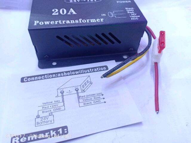 คอนเวอร์เตอร์-ตัวแปลงไฟ-24v-เป็น-12v-step-down-dc20-30v-to-12v-30a-20a-10a-6a-มีให้กดเลือก