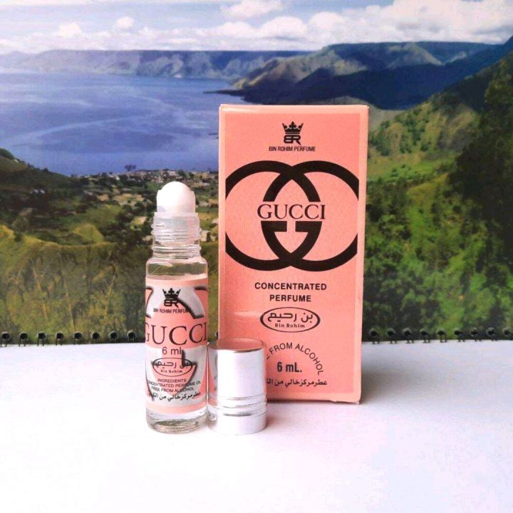 Parfum Aroma GUCCI Floral Merk Bin Rohim Kemasan 6ml Minyak Wangi