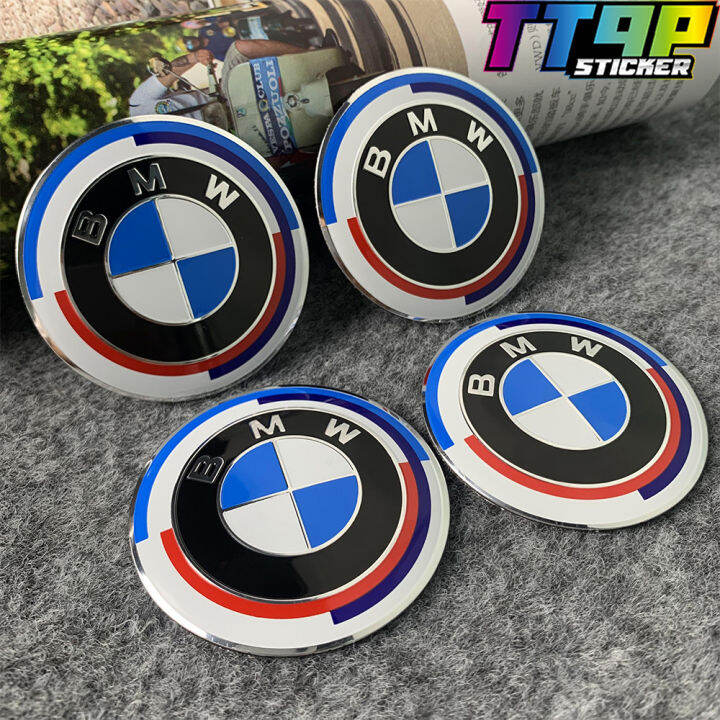 4 cái/lốc nhôm 56mm BMW Logo xe máy miếng dán cho xe BMW m1000rr ...