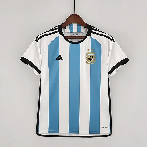 Youth adidas Lionel Messi White Argentina National Team 2022/23 Home  Replica Player Jersey