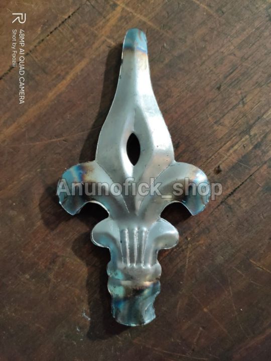 Ornamen Pagar Besi Tombak Kraton Plat Besi Isi 90pcs Lazada Indonesia 8449