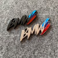 โลโก้ BMW ชิ้นงานโลหะ ขนาด 8.5x2.5cm