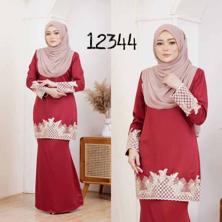 Baju Kurung Moden New Arrival/Baju Siap/Baju Muslimah/Baju Moden/Baju ...