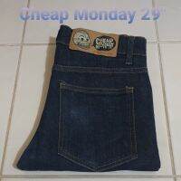 ยีนส์ใหม่ ยี่ห้อ cheap monday เอว 29 นิ้ว