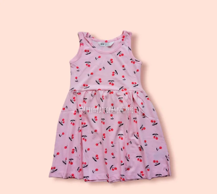 H&m Cherries Dress For Kids Maryfateglamshoppe 