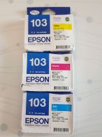 Epson 103 สีเหลือง , สีฟ้า , สีชมพู No Box ของแท้ใหม่ 100% สินค้ามีรับประกันจากทางร้าน 1 เดือน