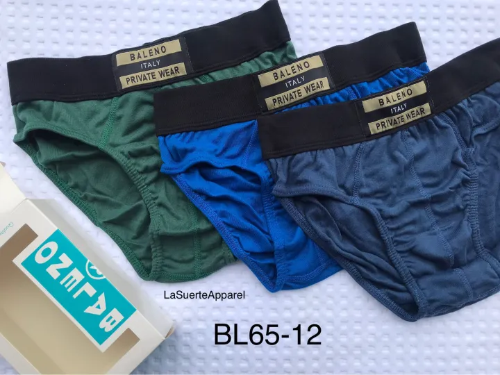 [3pcs/BL65-12] Baleno Fresh BL65-12 Brief Men’s Underwear premium ...