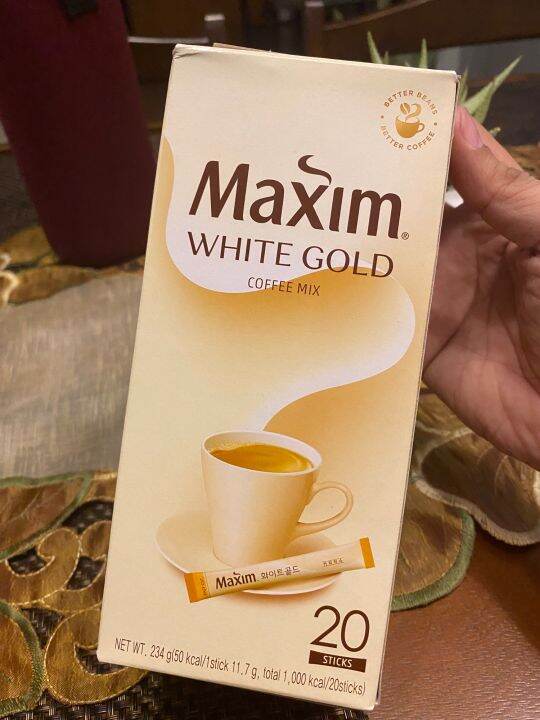 Korean Maxim Coffee White Gold Lazada PH