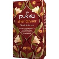 (After Dinner Bio-Krautertee Organic) 20 Bags Pukka