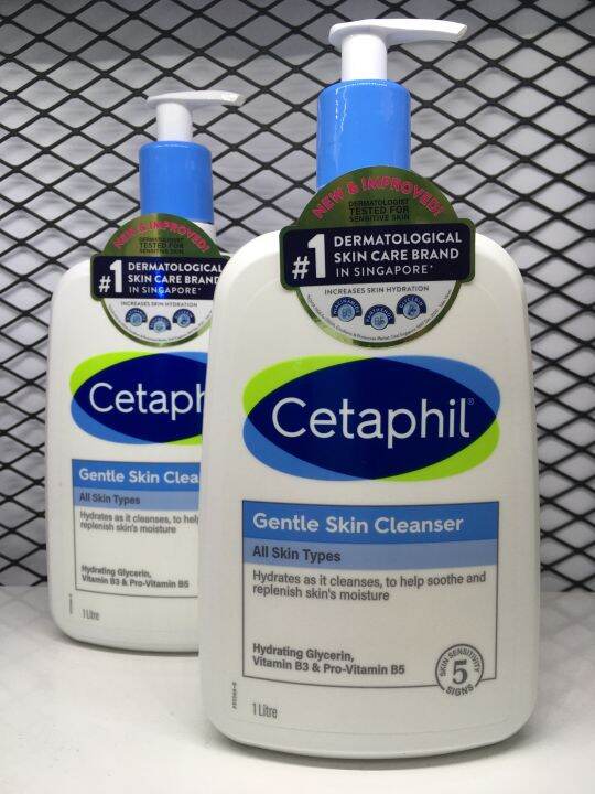 Cetaphil (Bundle of 2) Gentle Skin Cleanser 1 Litre Lazada Singapore
