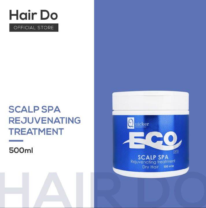 QUICKER ECO SCALP SPA REJUVENATING TREATMENT DRY HAIR QT2 (500ml) Lazada