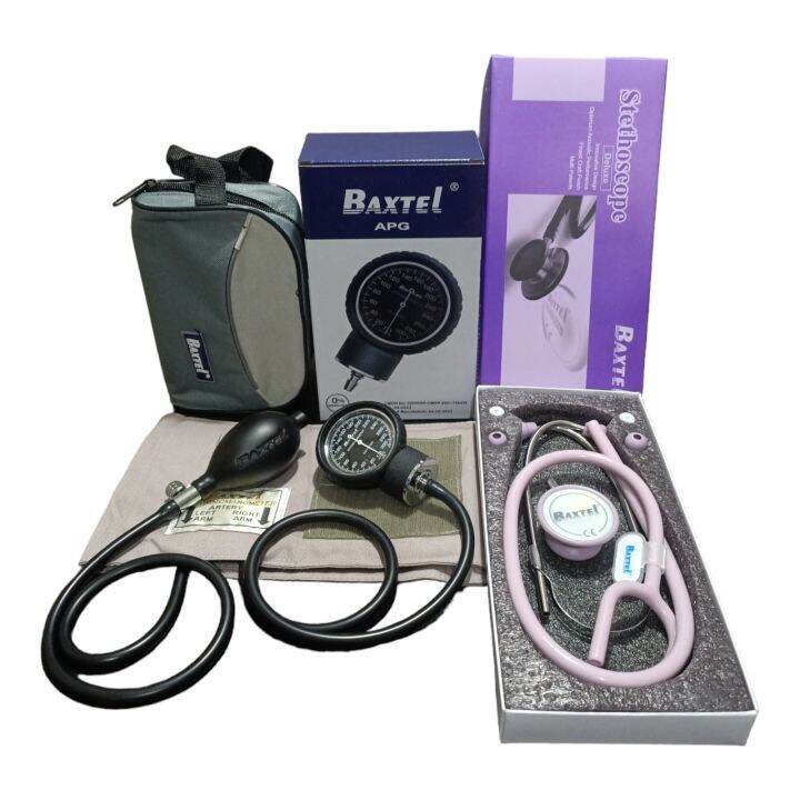 Black Ring APG Baxtel Aneriod Sphygmomanometer BP/LAVENDER Deluxe