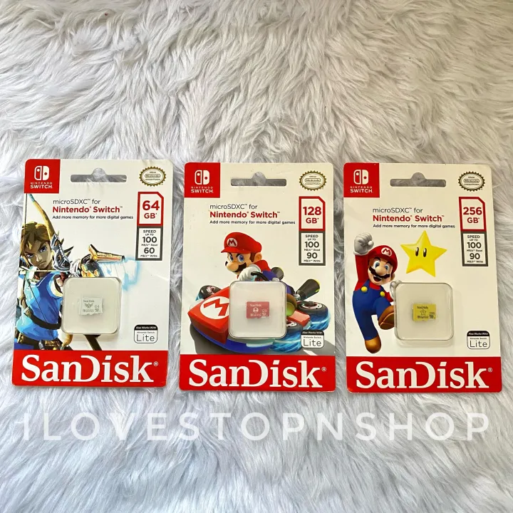 Sandisk Micro SDXC 100MB/s for Nintendo Switch Lazada PH