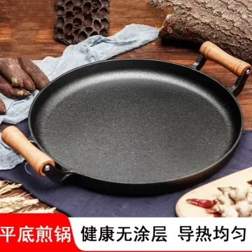 Thickened Cast Iron Shandong Grains Pancake Griddle Griddle