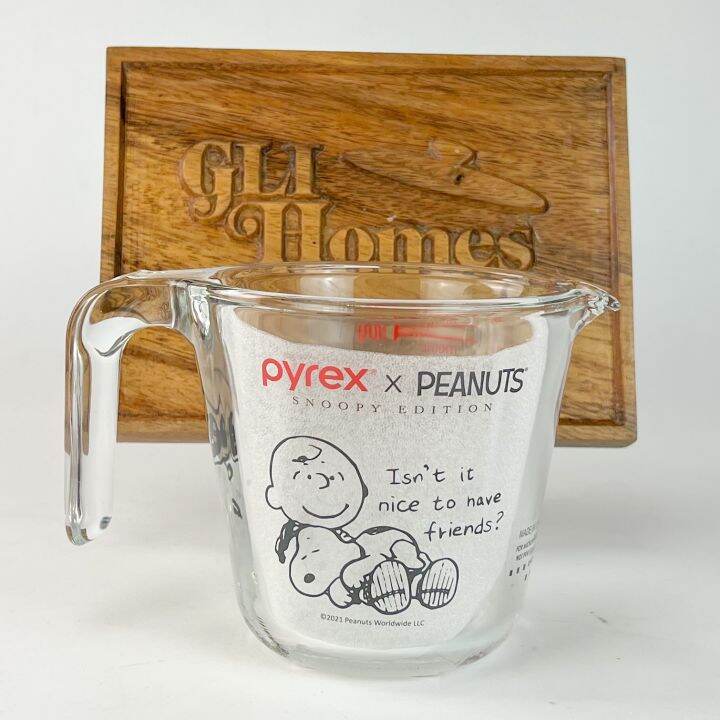 Pyrex Authentic Snoopy Peanuts Measuring Cup 500ml | Lazada PH