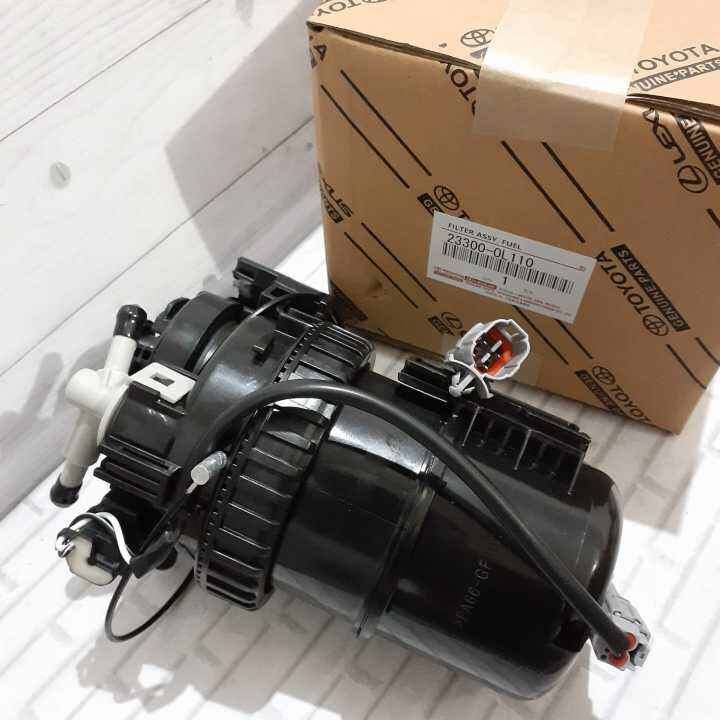 fuel filter assy innova reborn inova ribon hilux revo 233000l110