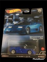 โมเดลรถเหล็ก 1/64 HOT WHEELS LAMBORGHINI ESSENZA SCV12 &amp; 94 BUGATTI EB110