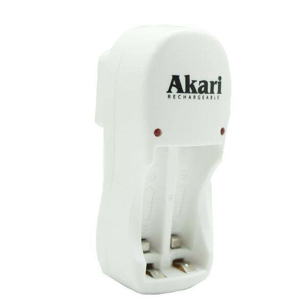 Akari Rechargeable Automatic Battery Charger with Free 2pc Rechargeable