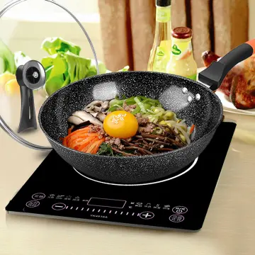 Maifan Stone Non-stick Pan Non-stick Pan Household Frying Cooking Wok  Integrated Wok Cooking Pot Gas Electric Magnetic Stove Special - Temu