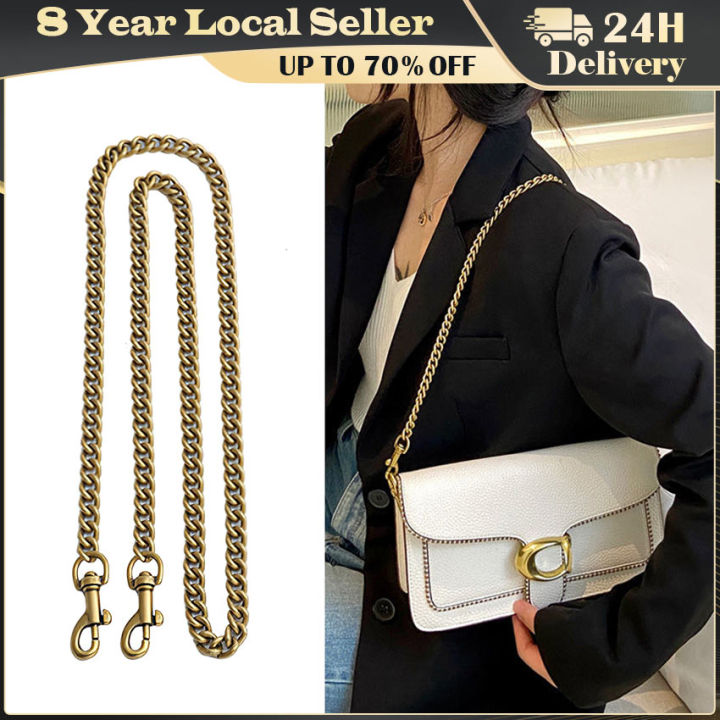 Bronze Bag Chain Transformation Shoulder Strap Cross-body Chain Backpack  Replacement Metal Bag Strap Bag Accessories