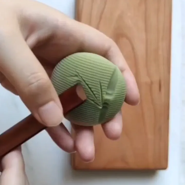 wagashi tool embossing tool and fruit bamboo making moire making