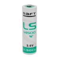 LS14500 3.6v  Saft  แบตเตอรี่ ของแท้ ของใหม่ SAFT แบตเตอรี่ลิเธียม LS14500 3.6V PLC ควบคุมอุตสาหกรรมลิเธียม AA ออกบิลได้