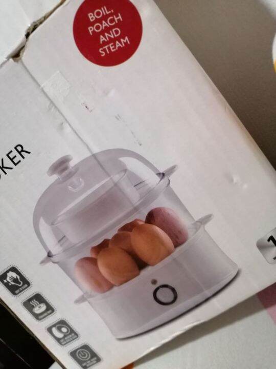 AMBIANO EGG COOKER, BOIL, POACH AND STEAM Lazada PH