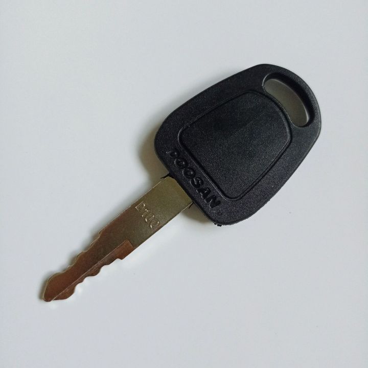 กุญแจสำรอง-รถยก-รถขุด-doosan-daewoo-excavator-ignition-key-d100-กุญแจสตาร์ท
