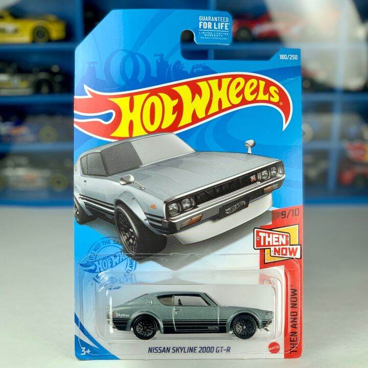 Hot Wheels Nissan Skyline 2000 GT-R - Then And Now 9/10 2021 | Lazada