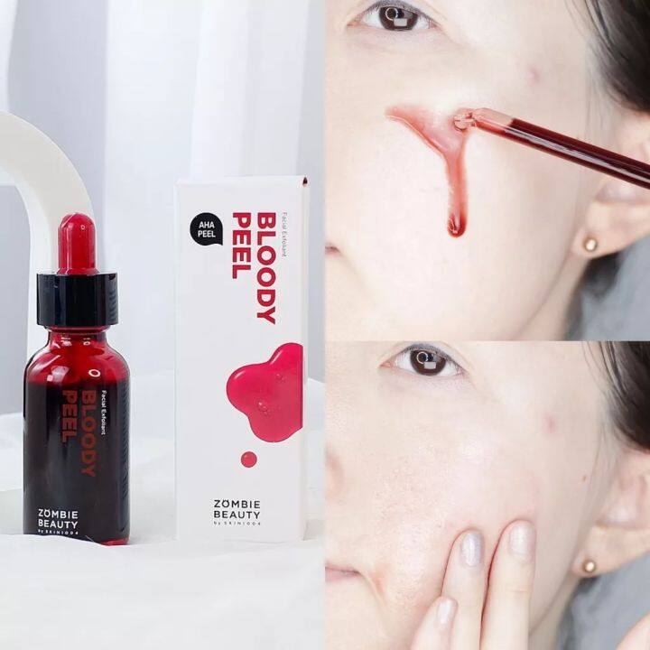 ของแท้-100-ค่ะ-zombie-beauty-by-skin1004-bloody-peel-30ml-เซรั่มกู้ผิวพังแบบเร่งด่วน