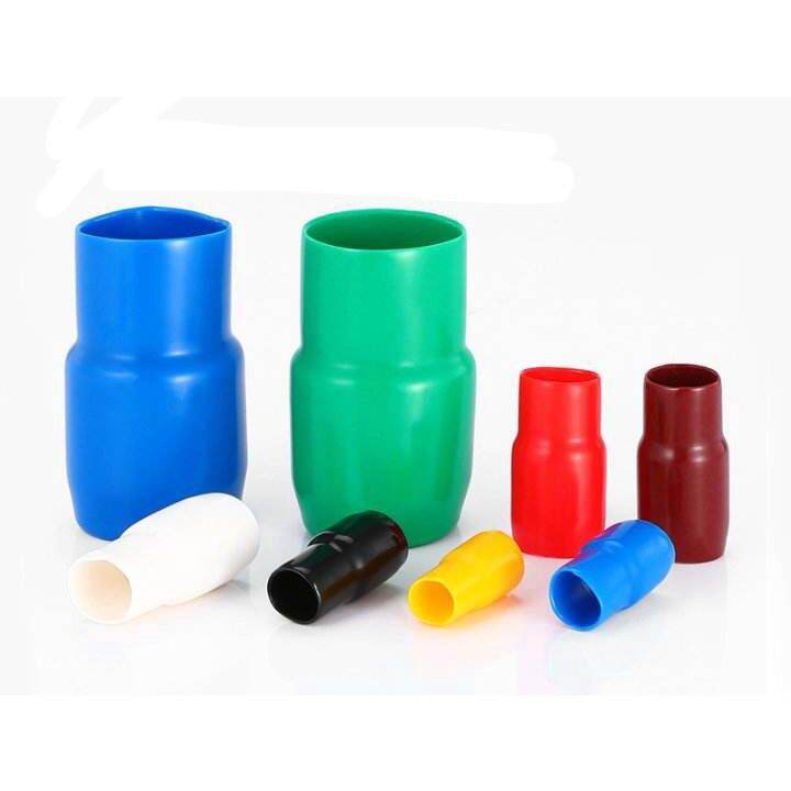 Cable Lug Terminal Cover Terminal Lug soft Insulated Sleeve (50pcs