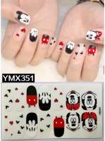 สติ๊กเกอร์ติดเล็บ ❤️มิกกี้เม้าส์ ลายขายดี ฟรีตะไบ Nail Sticker