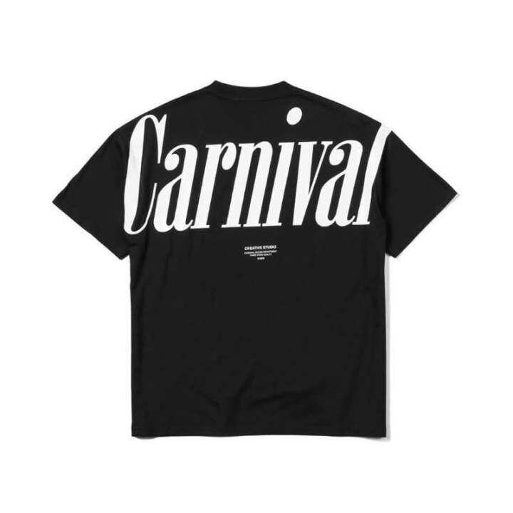 ของแท้-เสื้อยืดcarnival-spring-summer-2023-vandalism-สีดำ-size-m-อก50