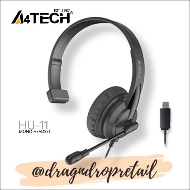 A4TECH HU11 High Performance USB Mono (SingleEar Wearing Style