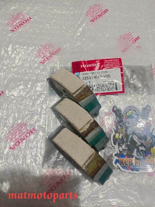 Genuine Clutch Lining (3 pcs) for Beat fi v1/v2, GENUINE 22535K44V00 Lazada PH