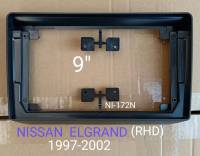 หน้ากากวิทยุ NISSAN ELGRANDปี1997-2002 สำหรับติดตั้งจอ Android 9"