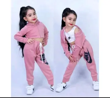 KIDS] GIRL POWER CROP TOP AND JOGGER PANTS TERNO COORDINATES for kids (  fits 7 to 12 y/o)