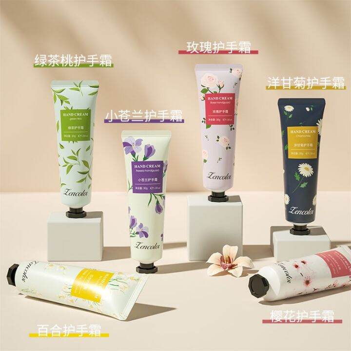 Lencolor Hand Cream Care Perfume Nature Fragrance Fruit Flower Hand