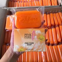 สบู่พิงค์เพียว PINK PURE SOAP สบู่หน้าใส  สารสกัดจากน้ำมันมะพร้าว