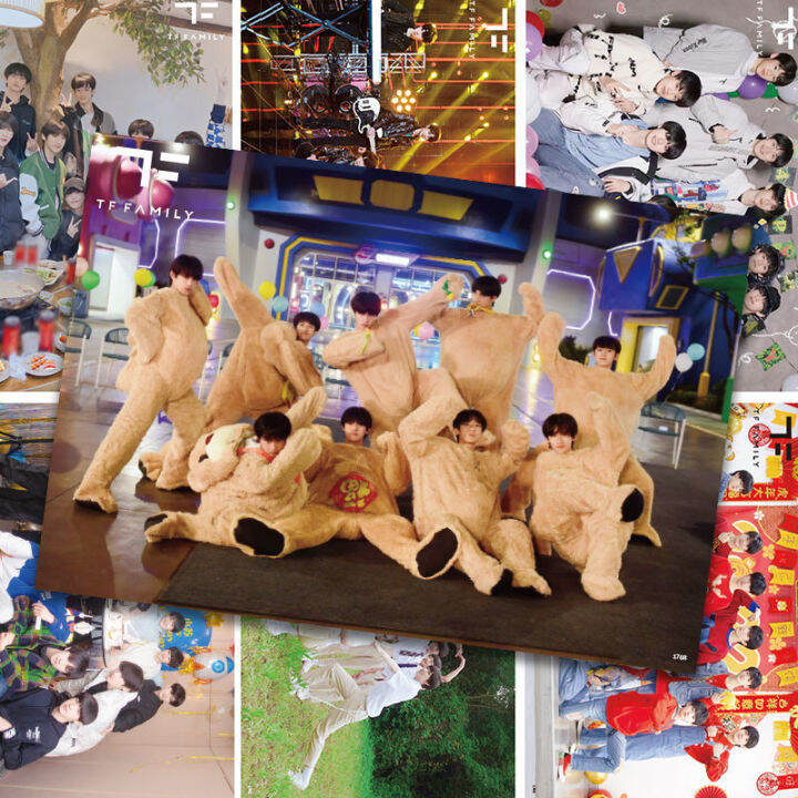 Times Feng Jun TF Family Three Generations Poster Group All Big Photo