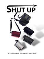 SHUT UP CROSS BAG 9.5 INC