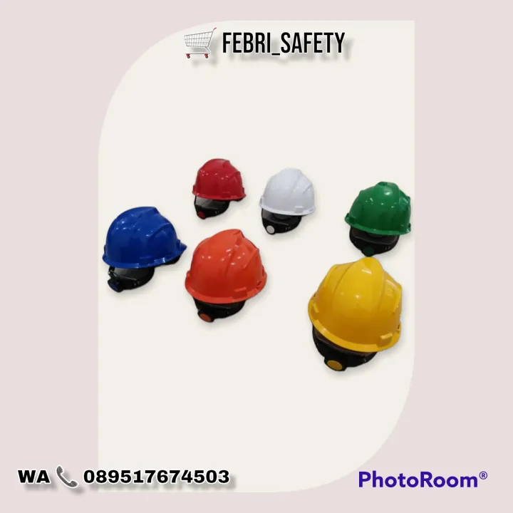 Helm Safety Enzo Helm Proyek Enzo Set Lazada Indonesia