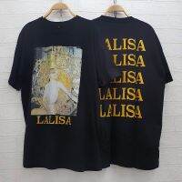 เสื้อยืดสกรีนลาย หน้า+หลัง LISA