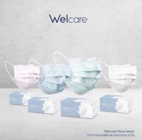 Welcare Mask หน้ากากอนามัยผู้ใหญ่ แบบกล่องบรรจุ 50 ชิ้น (ของแท้?%)