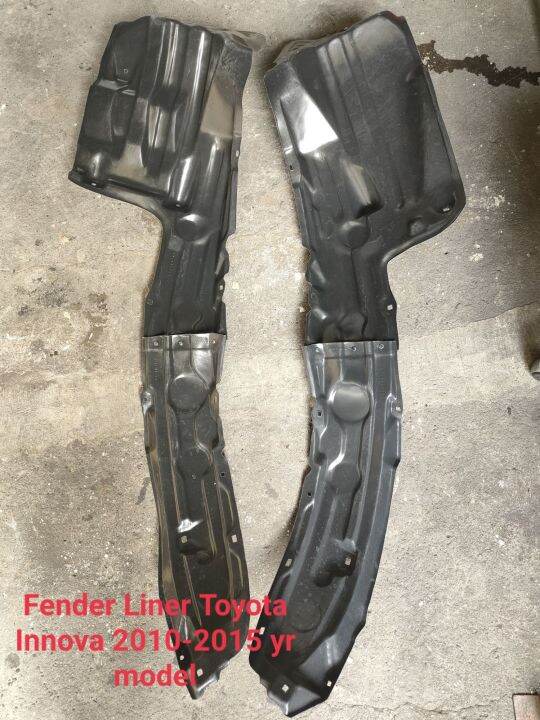 Fender Liner Toyota Innova left and right side 2010 2015 yr model Lazada PH